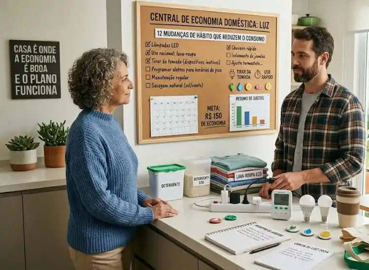 como economizar na conta de luz